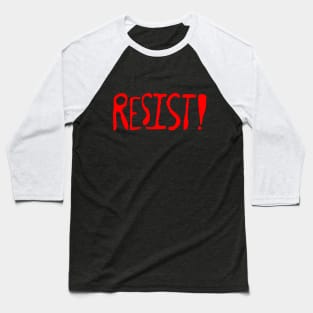 Kid Resistance Movement Activist Political Protest Baseball T-Shirt